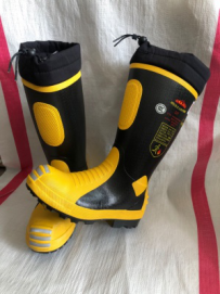 消防員滅火防護膠靴