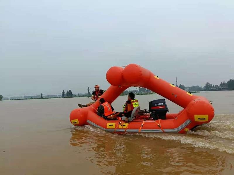 城市副中心科技企業(yè)攜高精尖水域救援裝備參與河南救災