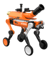 輔助滅火四足機(jī)器狗/四足水炮滅火機(jī)器人 （大狗、輪足、機(jī)器狗專用消防水炮）