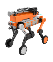 四足水槍滅火機(jī)器人【大狗輪足，脈沖滅火裝置】